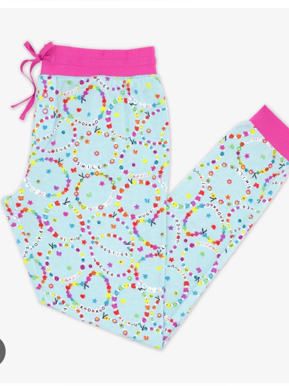 Little Sleepies FRIENDS FOREVER (T. Swift Inspired)-Womens MEDIUM PJ BOTTOM - Picture 2 of 6